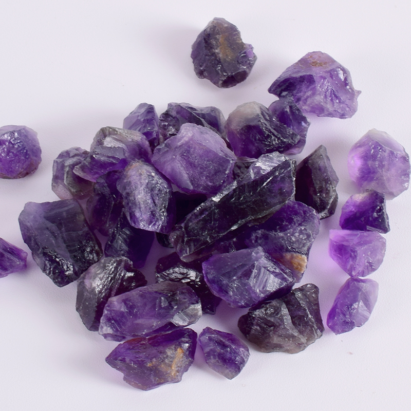 raw stone dark amethyst