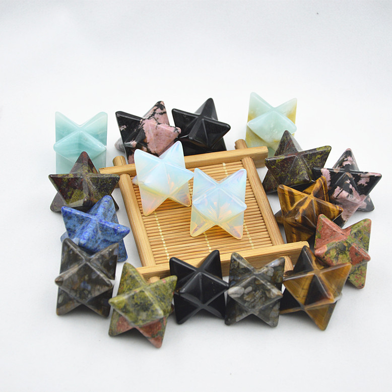 blue opal merkaba