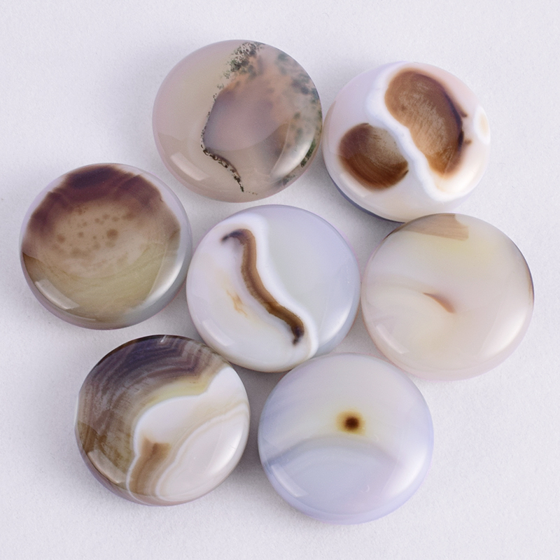 natural agate palm gemstone