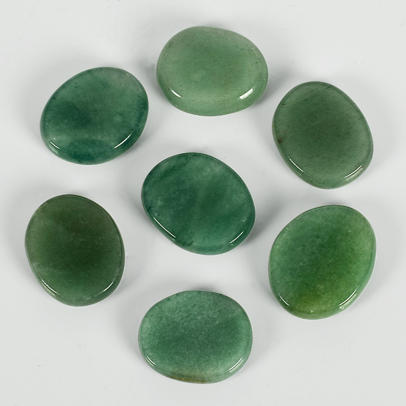 green aventurine palm stone