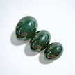 DIY hot selling 3 pieces/set natural jade yoni eggs for wholesale nephrite jade egg