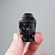 High quality natural quartz folk crafts crystals healing stones obsidian buddha head reiki energy for home decoration