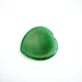 DIY 40*38mm green aventurine wholesale heart shape worry palm stone semi-precious stone crafts