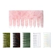Custom Logo Jade Scalp Comb Pure Natural Jade Stone Gua Sha Hair Comb Oem/Odm Jade Body Comb Head Hair Massage Quartz Guasha Comb Jade Massage Comb