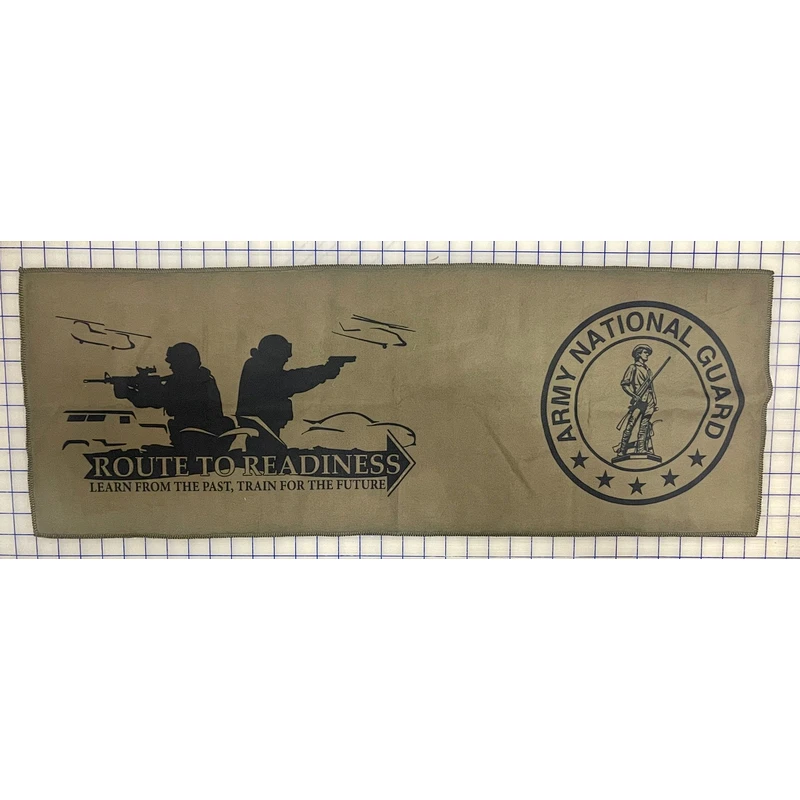 Imprinted Denali Rainier Large Plush Cooling Towel