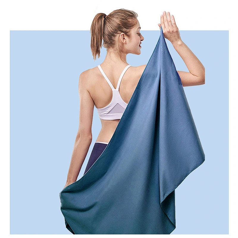 Imprinted Denali Rainier Large Plush Cooling Towel
