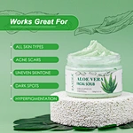 Aloe Vera facial scrub exfoliator
exfoliating facial scrub face scrub
face body scrub