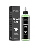 OEM Custom Shaving Gel For Men Organic Natural Aloe Vera Men's Beard Care Shaving Cream Grooming Factory Shave Gel