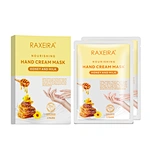 Hot Selling Moisturizing Peeling Off Nourishing Honey And Milk Hand Foot Mask Spa Exfoliating Custom Logo Hand Mask Sheets