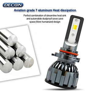 Dual Color White & Yellow LED Headlight Bulbs