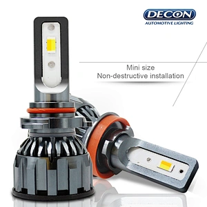 Dual Color White & Yellow LED Headlight Bulbs