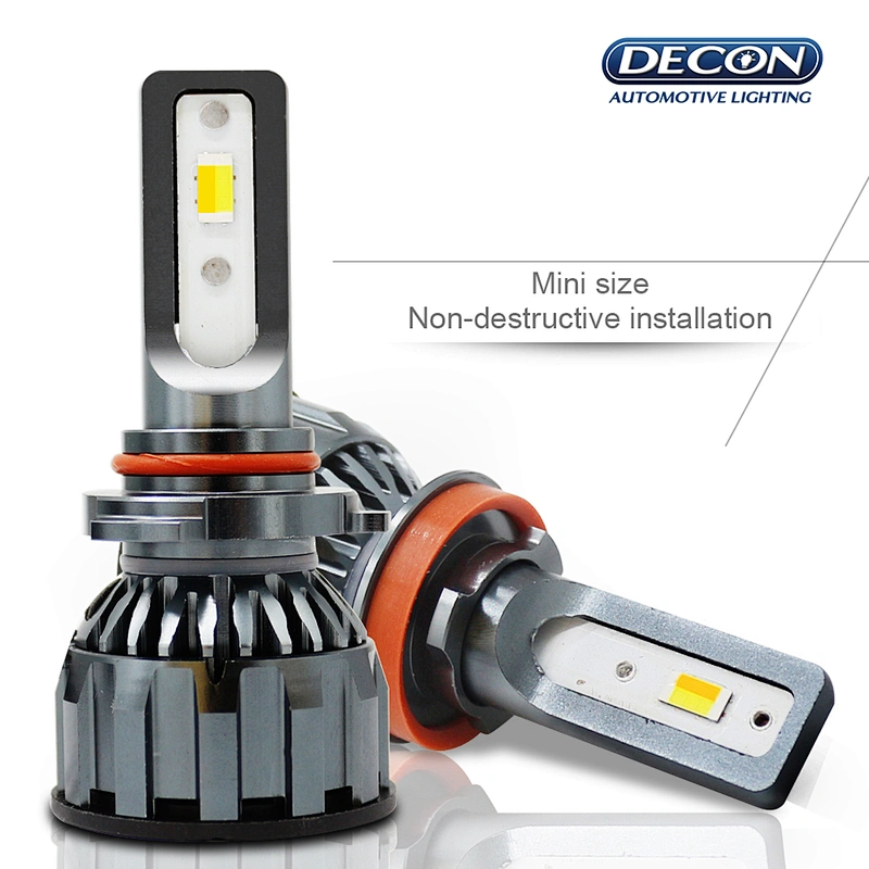 Dual Color White & Yellow LED Headlight Bulbs