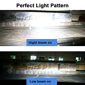Super Bright  F2 ZES chip 50W  5000Lumens LED Headlight kit with Canbus Function