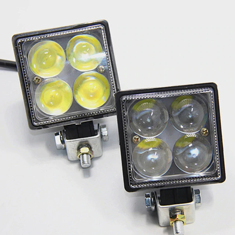 12W Square LED Work Light
