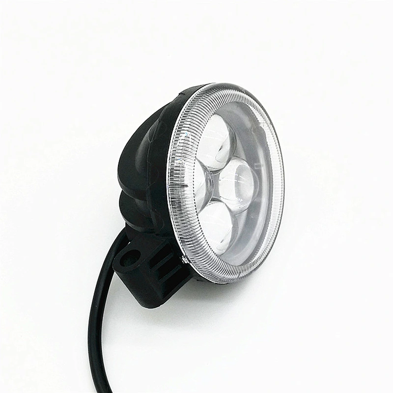 12W Halo Round LED Headlight