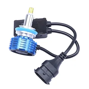 Super High Power 76W 9000LM CSP chip 360 Degree Car LED Headlight