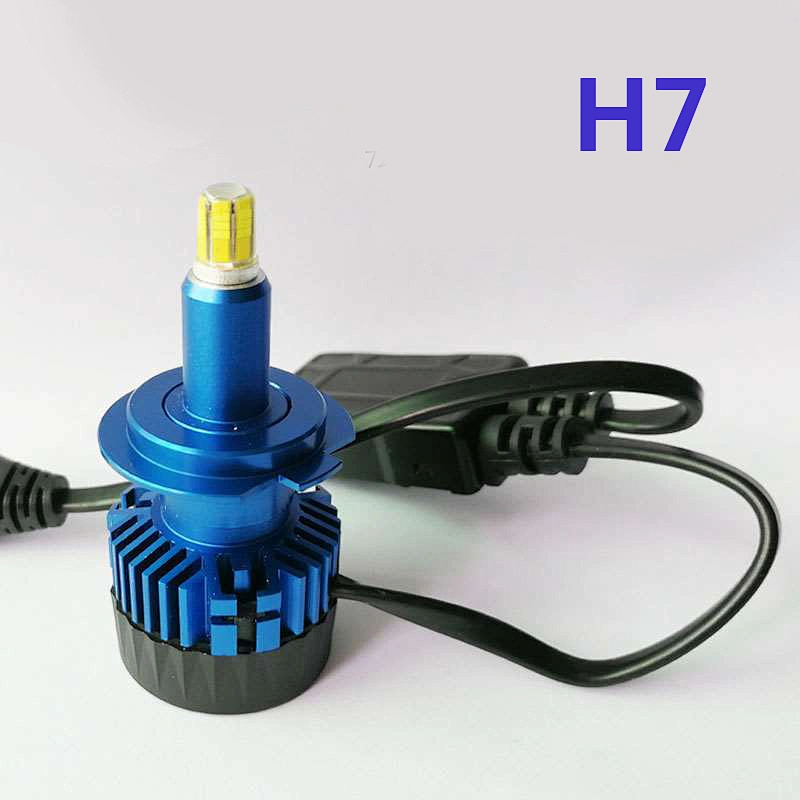 Super High Power 60W 8000LM CSP chip 360 Degree Car LED Headlight