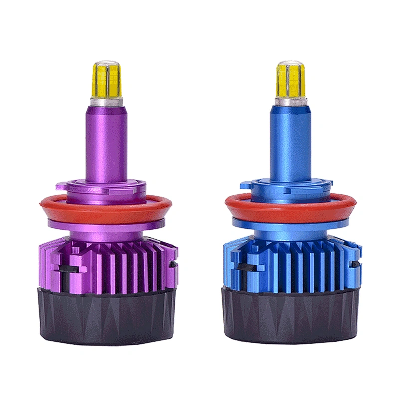 Super High Power 60W 8000LM CSP chip 360 Degree Car LED Headlight