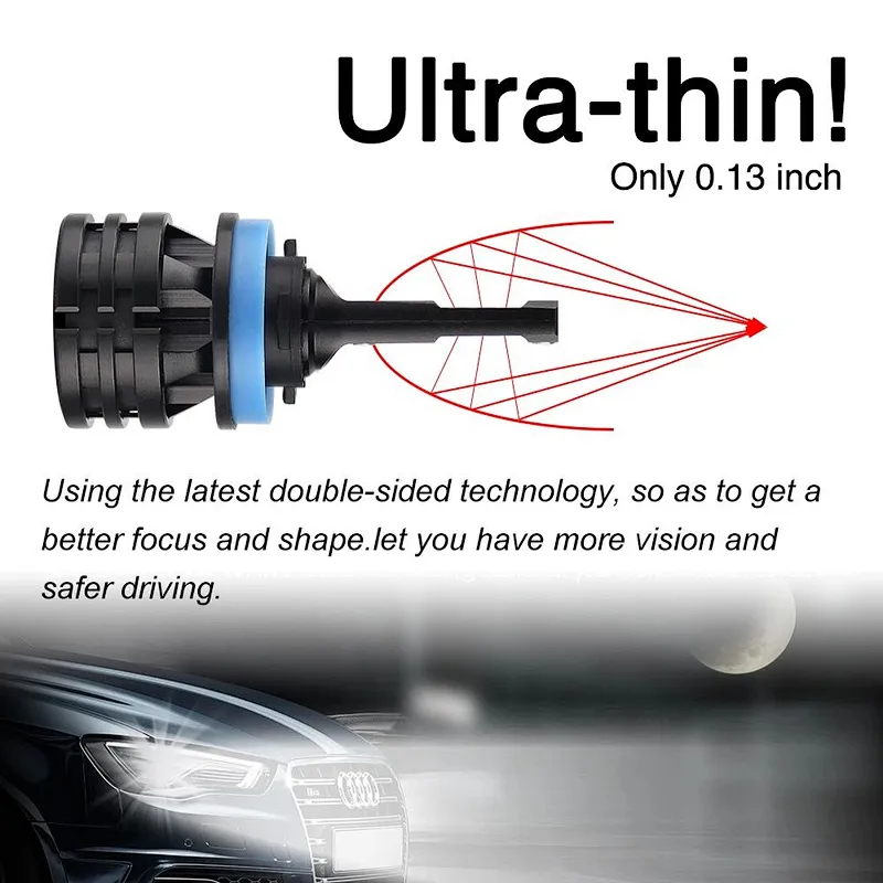 Super mini high power CREE M2 LED headlight Conversion kit
