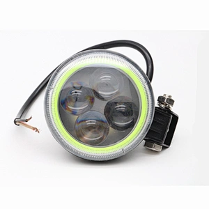 12W Halo Round LED Headlight