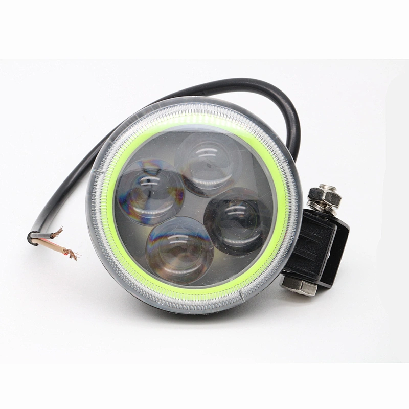 12W Halo Round LED Headlight