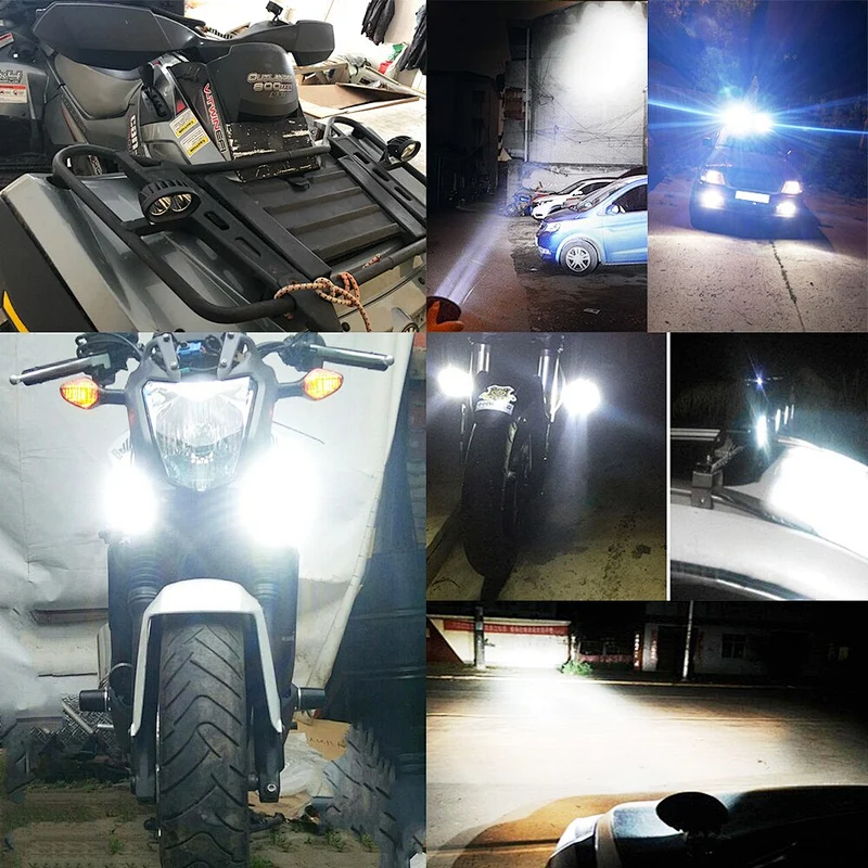 20W OVAL LED Lights For Auto Car Motorcycle Truck Trailer 4WD 4X4 ATV SUV