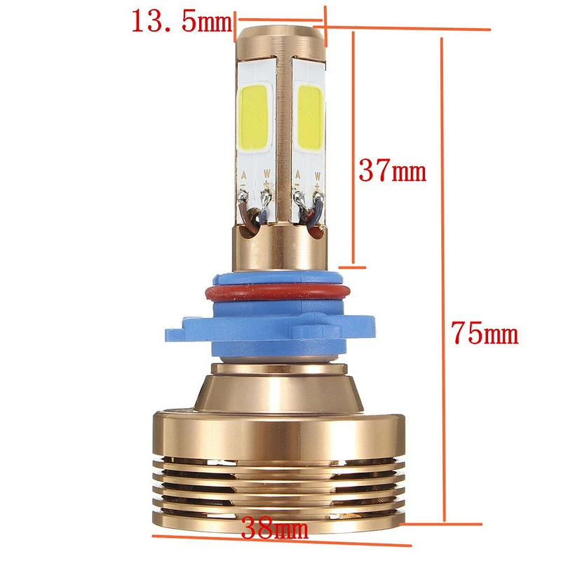 X5 4 Sided LED Headlight kit
