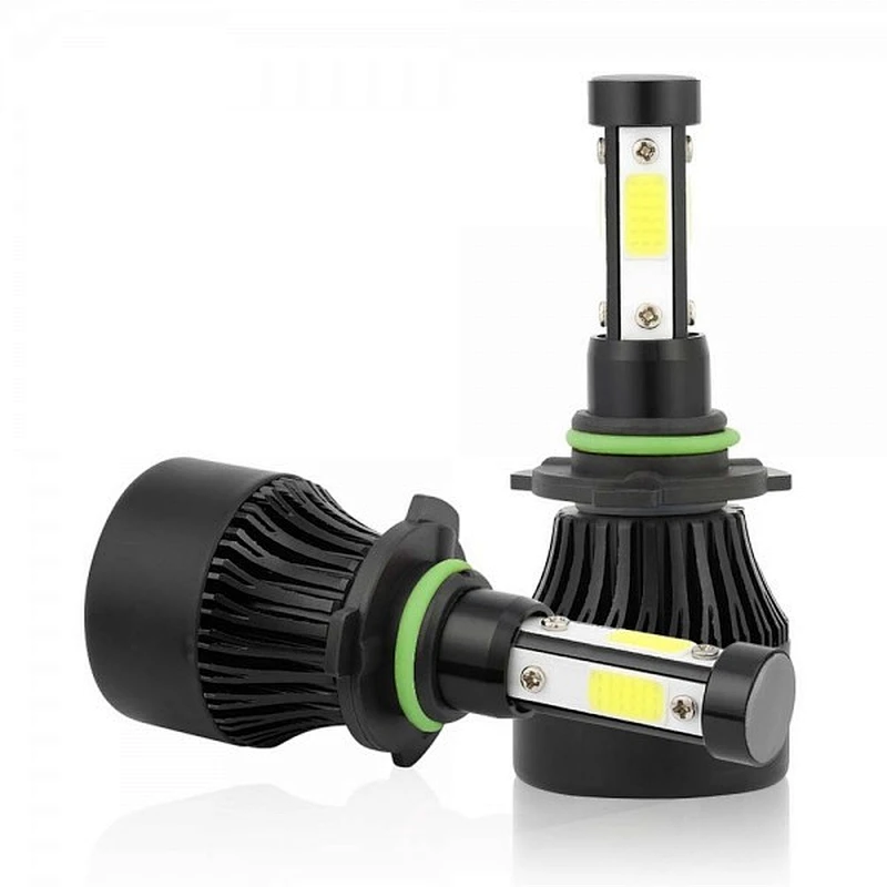 4 Sided LED chips X7 Headlight kit 6500K 72W 8000LM COB LED Headlamp