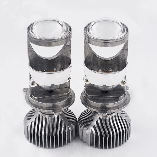 H4 LED Mini Projector Lens Hi/lo Beam Car LED Headlight With Clear Beam Pattern No Astigmatic Problem