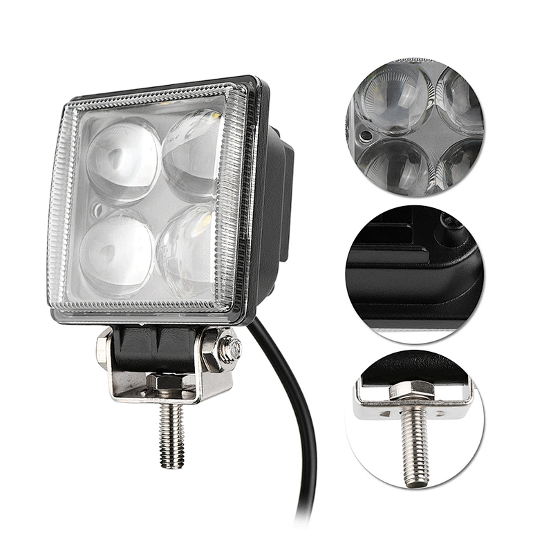 12W Square LED Work Light