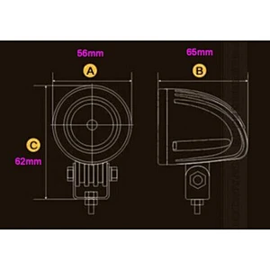 10W LED Work Light