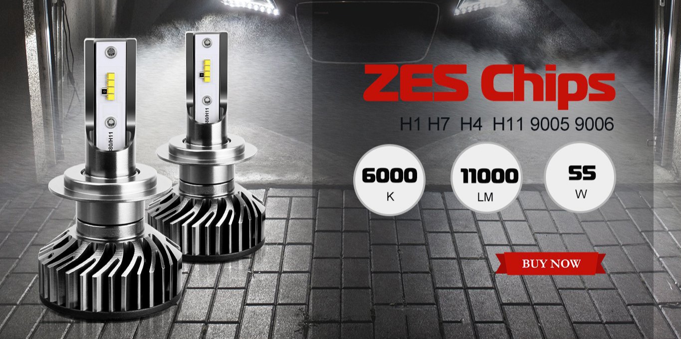 KIT DE LUZ F2 ZES CHIP LED