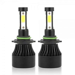 4 Sided LED chips X7 Headlight kit 6500K 72W 8000LM COB LED Headlamp