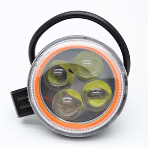 12W Halo Round LED Headlight
