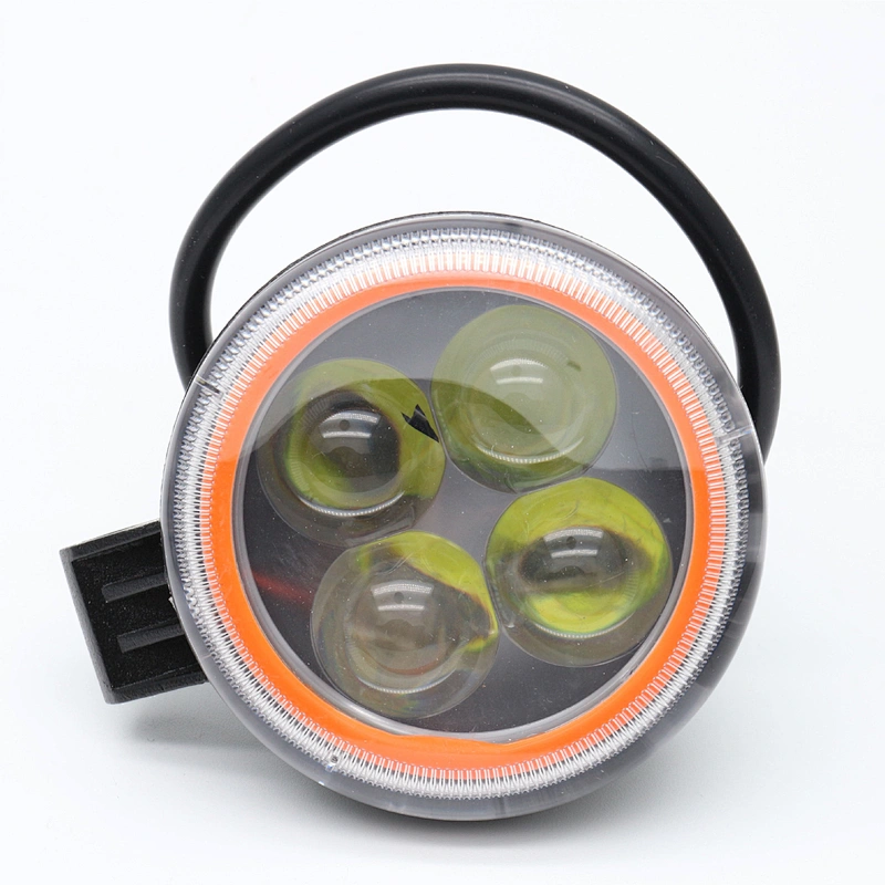 12W Halo Round LED Headlight