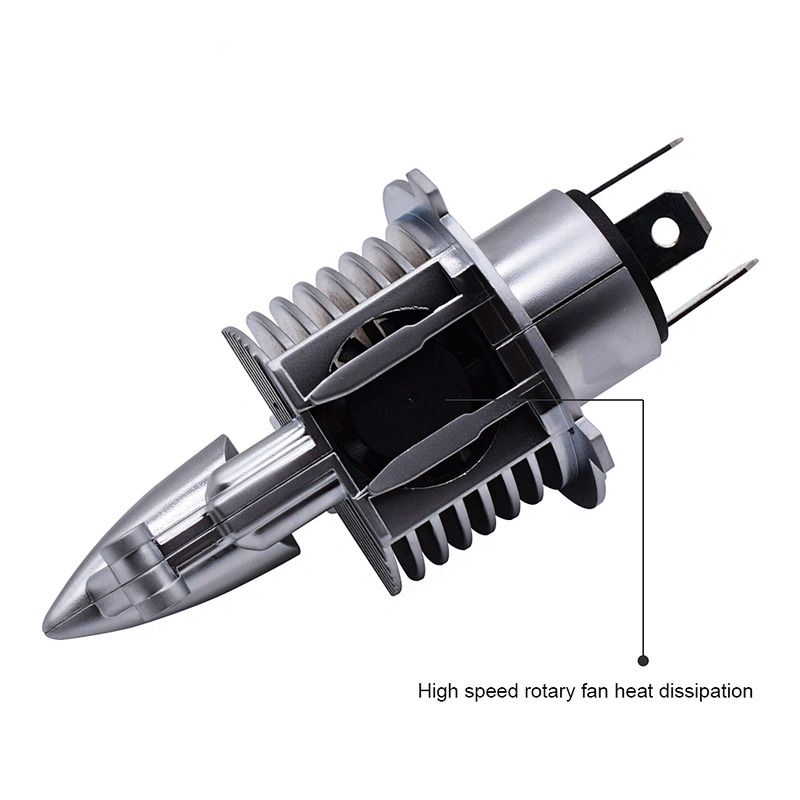Super Mini Fighter Car LED Headlight Bulbs 50W 10000LM H4 CSP LED Auto Headlight Car Styling 1:1 DESIGN