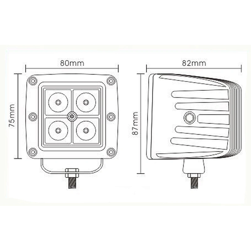 12W LED Work Light
