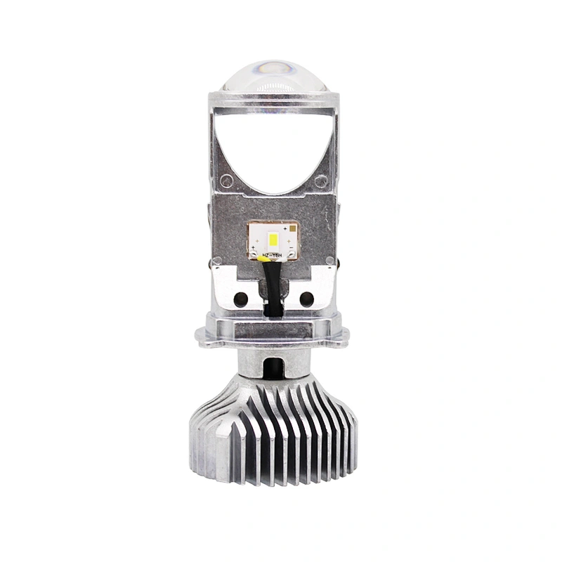 H4 LED Mini Projector Lens Hi/lo Beam Car LED Headlight With Clear Beam Pattern No Astigmatic Problem