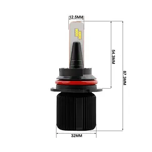 Super small J1 CSP no polarity All-in-One car LED headlight Conversion Kit