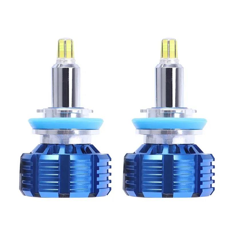 Super High Power 76W 9000LM CSP chip 360 Degree Car LED Headlight