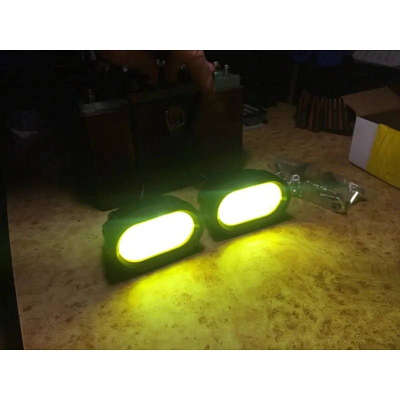 20W 5D Lens OVAL LED Lights For Auto Car Motorcycle Truck Trailer 4WD 4X4 ATV SUV