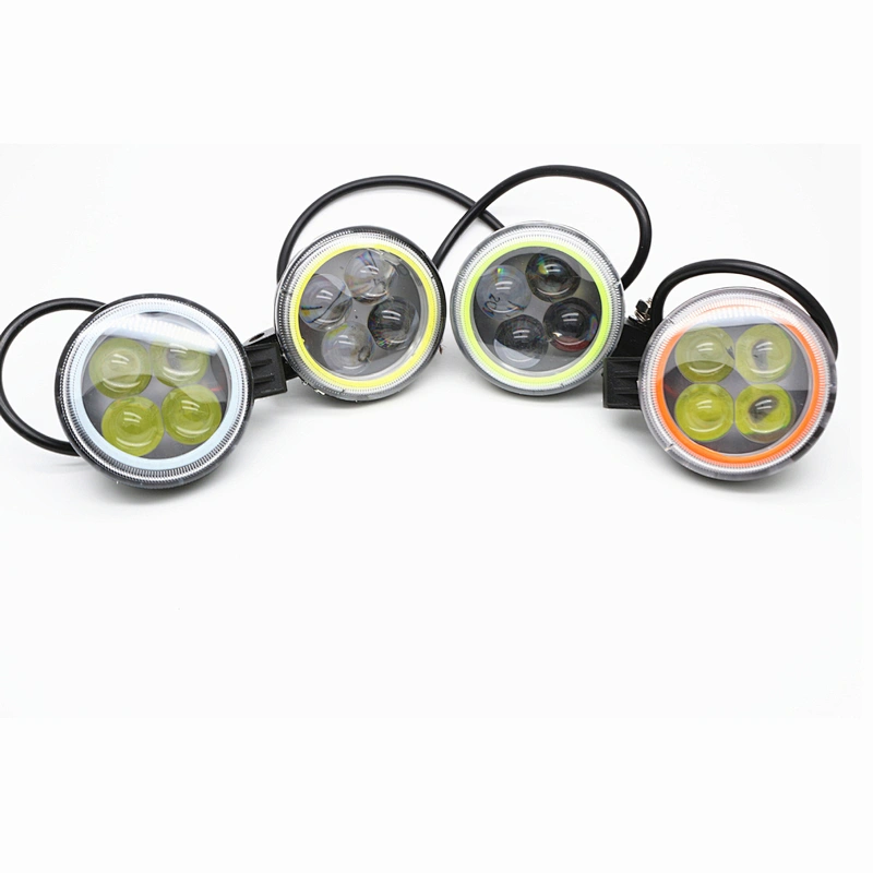 12W Halo Round LED Headlight