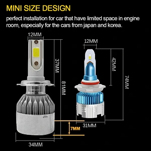 Newest design MI2 Led headlight for car