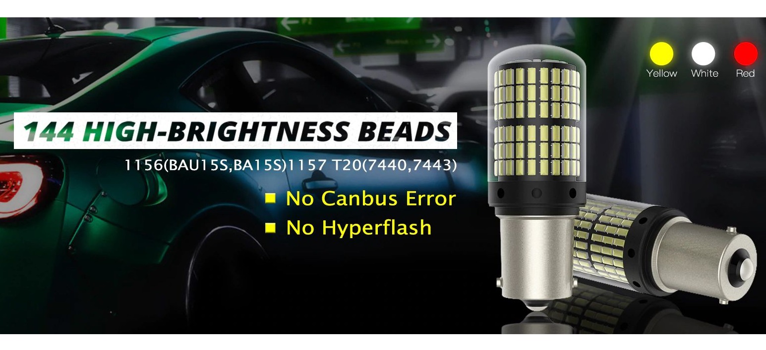 BOMBILLAS LED 144SMD TURNI SIGN FOG LAMP