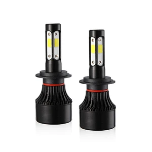 4 Sided LED chips X7 Headlight kit 6500K 72W 8000LM COB LED Headlamp