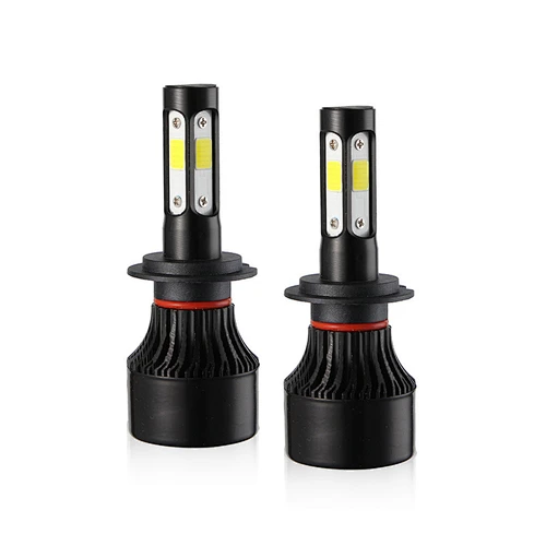 4 Sided LED chips X7 Headlight kit 6500K 72W 8000LM COB LED Headlamp