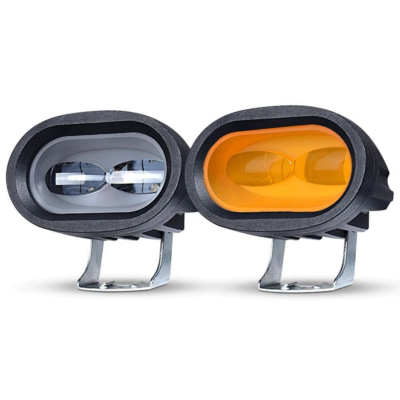 20W 5D Lens OVAL LED Lights For Auto Car Motorcycle Truck Trailer 4WD 4X4 ATV SUV