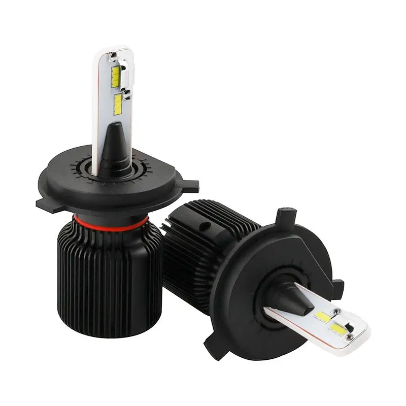 Super small J1 CSP no polarity All-in-One car LED headlight Conversion Kit