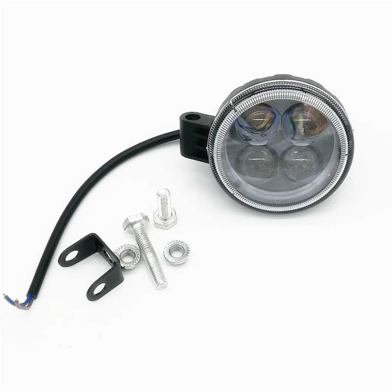 12W Halo Round LED Headlight