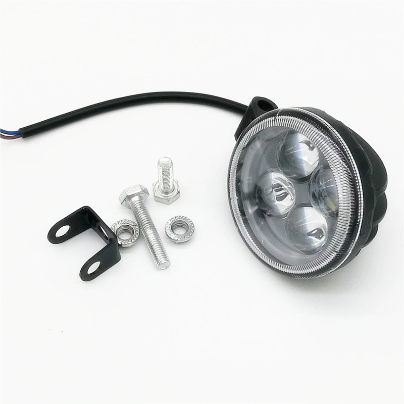 12W Halo Round LED Headlight